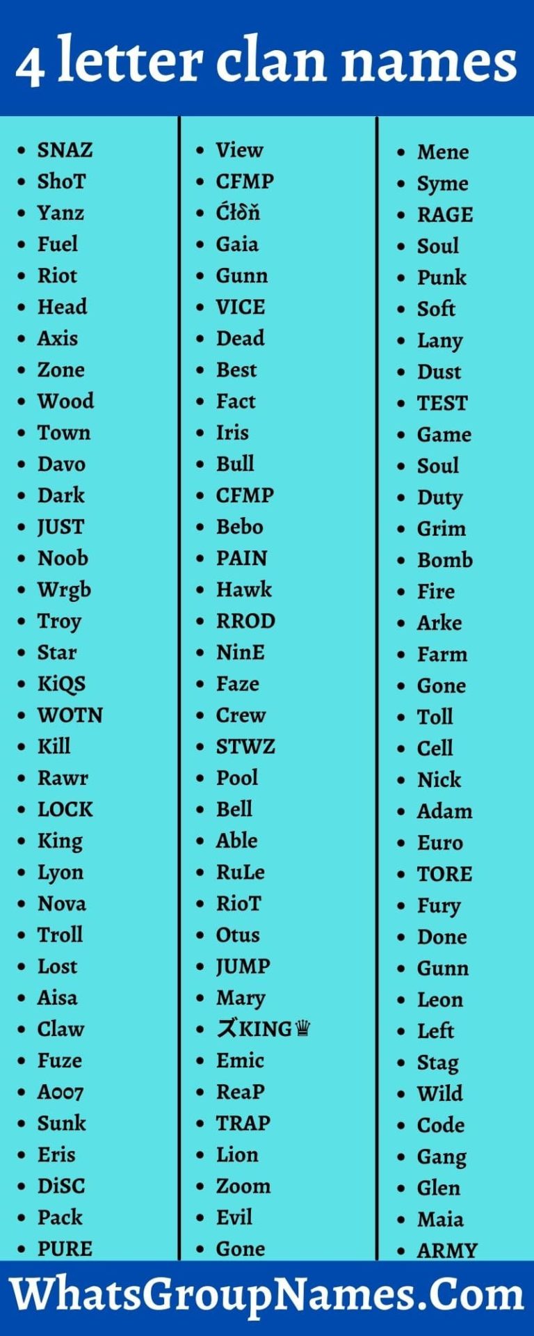 569-4-letter-clan-names-for-gaming-gamers