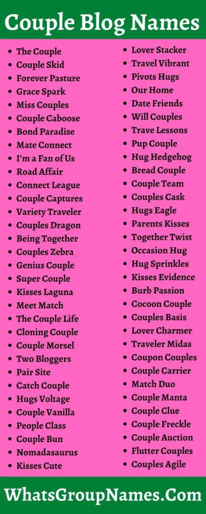 230-couple-blog-names-2021-cool-catchy-unique-best