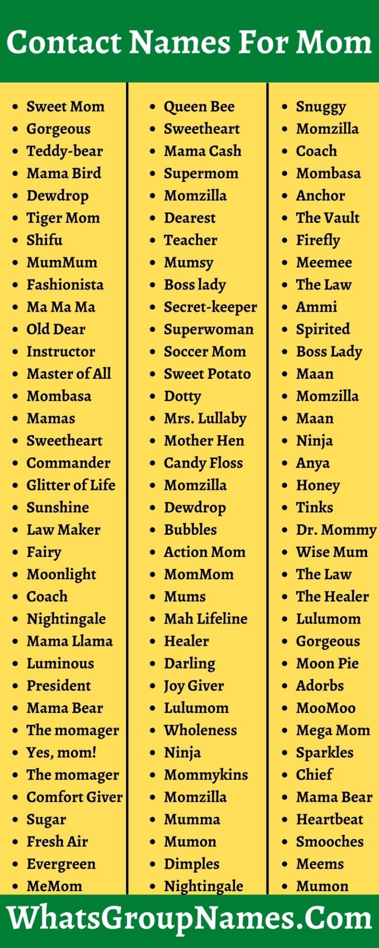 401-contact-names-for-mom-cute-alternative-nicknames