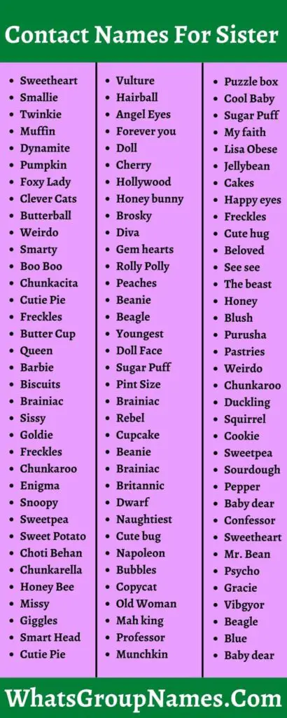 410-contact-names-for-sister-2021-best-cool-funny-nicknames