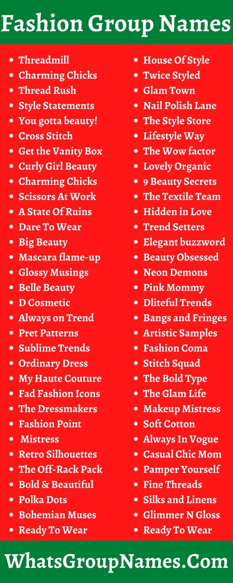 Names Of Fashion Shows Bestbuypitchersantiqueathome