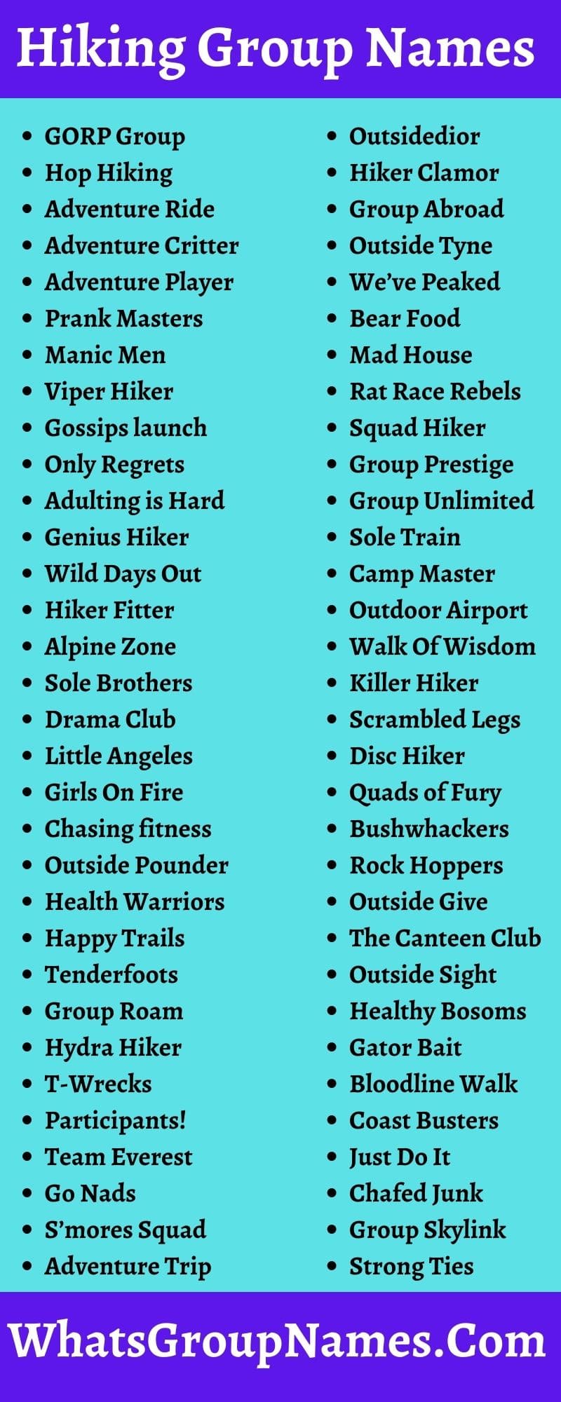 hiking-group-names-to-easily-stand-out-your-hiking-group