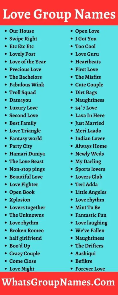 251-love-group-names-for-couple-marriage-group-names