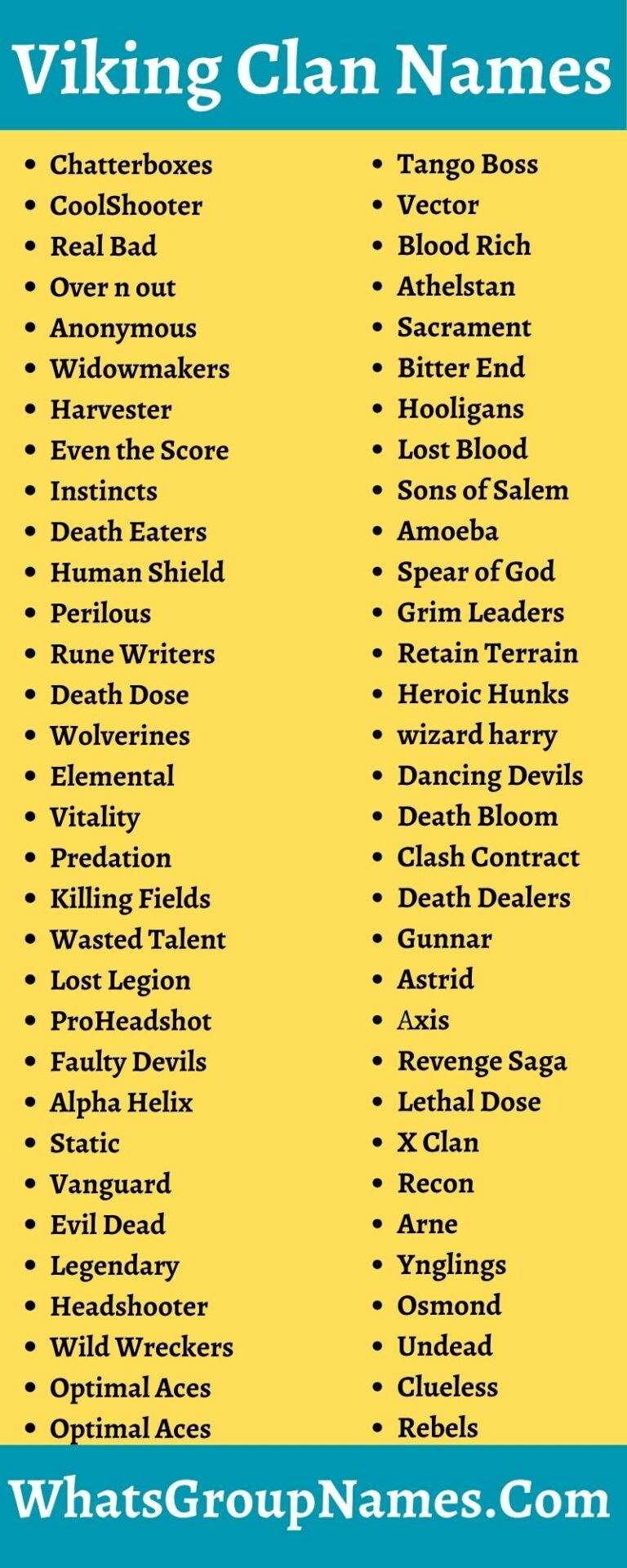 345+ Viking Clan Names: Norse, Powerful, Tribe & Guild