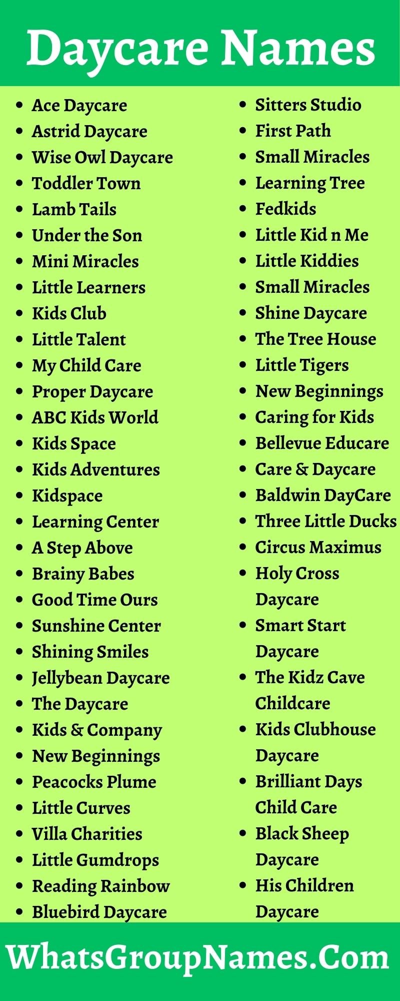 Should Fixing Daycare Near Me - Find The Best Daycares Near You Take 60 Steps?